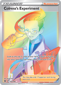 Colress's Experiment - pokemon TCG Card