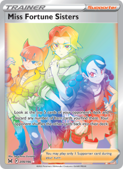 Miss Fortune Sisters - pokemon TCG Card