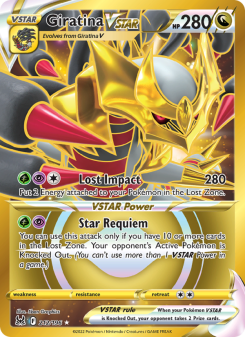 Giratina VSTAR - pokemon TCG Card