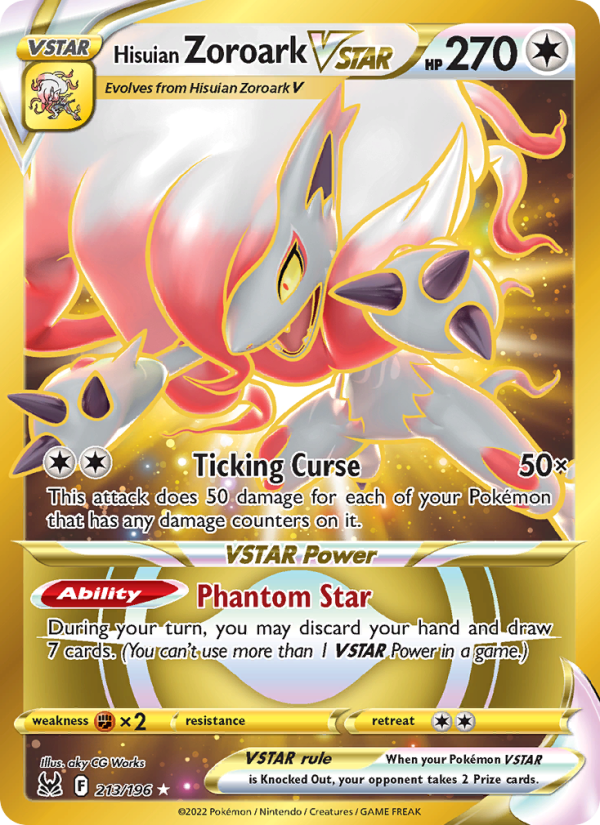Hisuian Zoroark VSTAR - Pokémon TCG Card