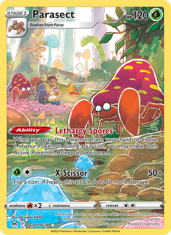 Parasect - Pokémon TCG Card