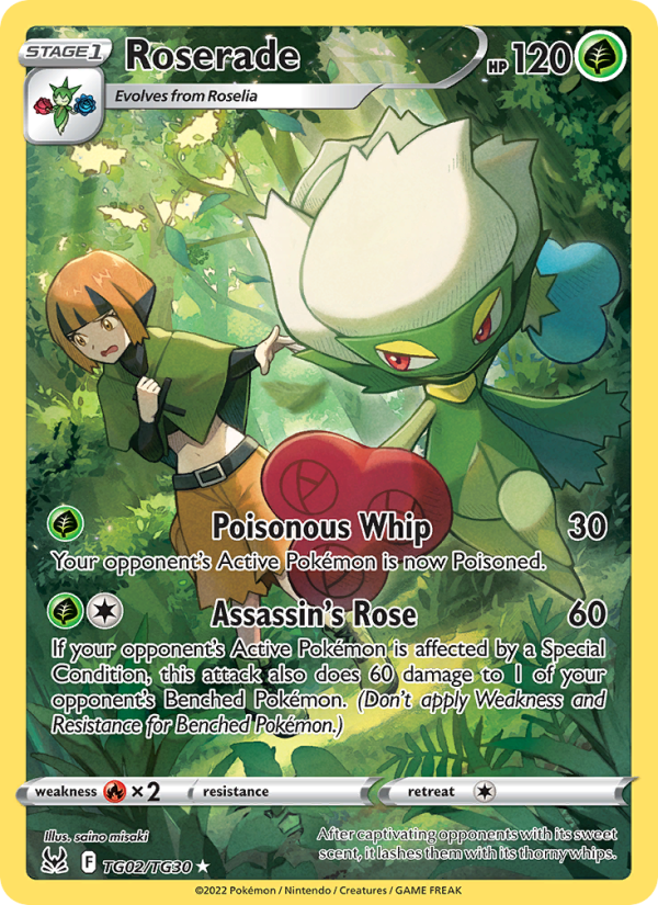 Roserade - Pokémon TCG Card