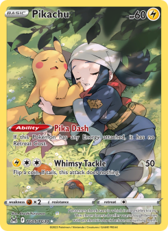 Pikachu - pokemon TCG Card