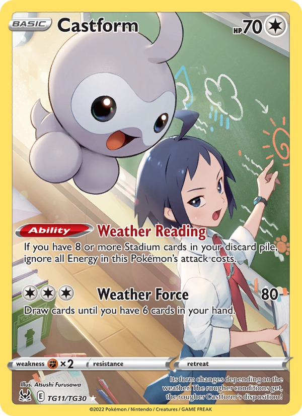 Castform - Pokémon TCG Card