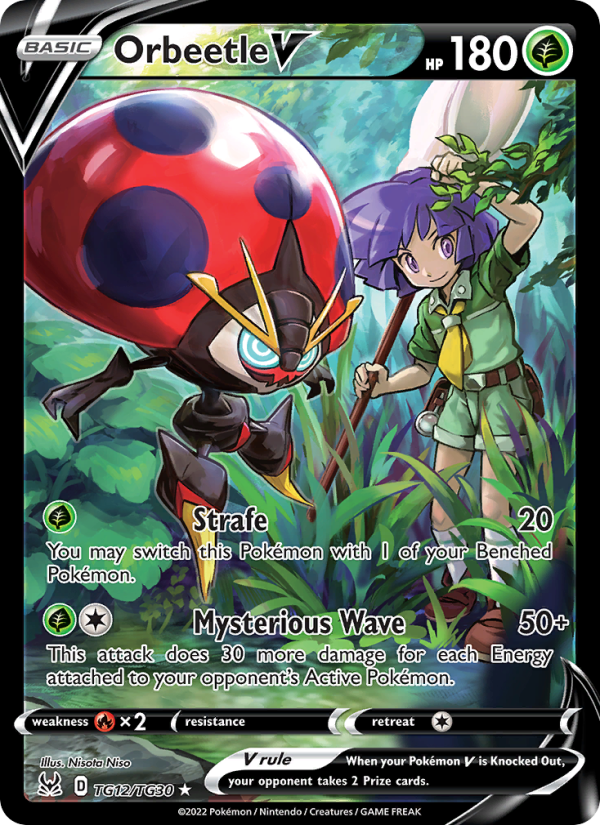 Orbeetle V - Pokémon TCG Card