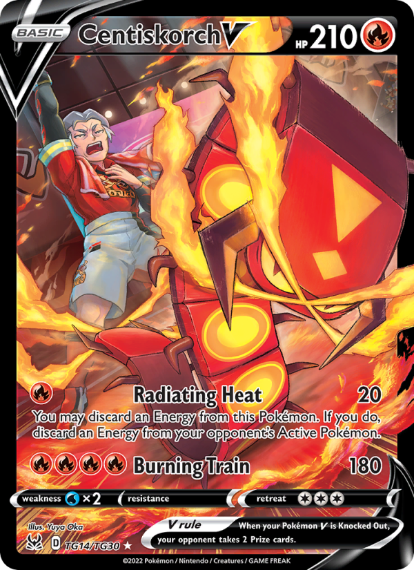 Centiskorch V - Pokémon TCG Card