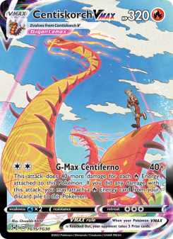 Centiskorch VMAX - pokemon TCG Card