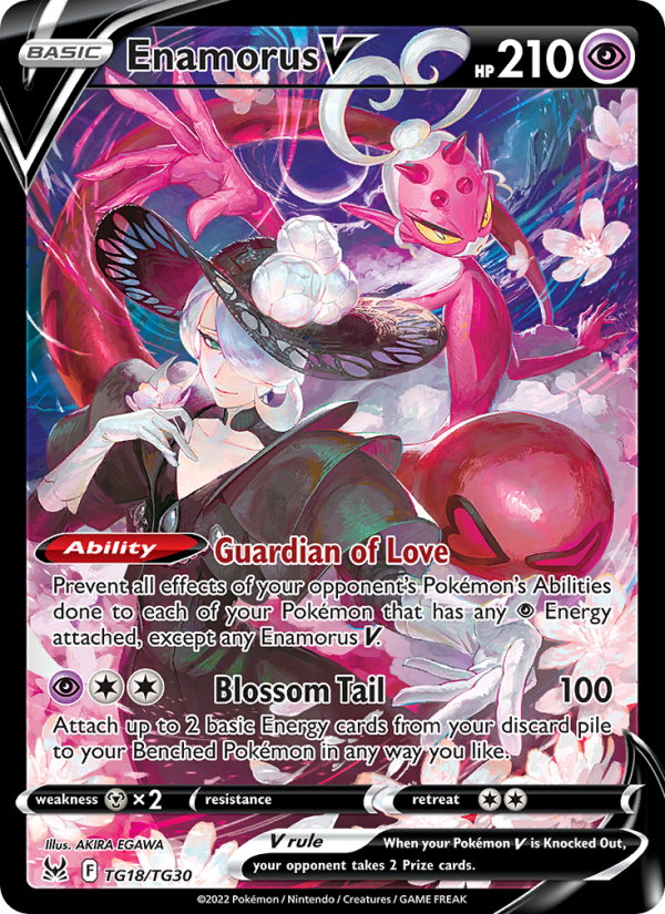 Enamorus V - Pokémon TCG Card