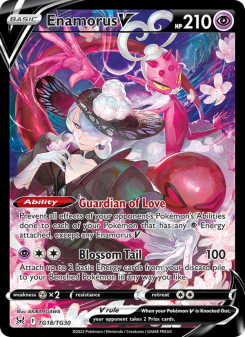 Enamorus V - pokemon TCG Card