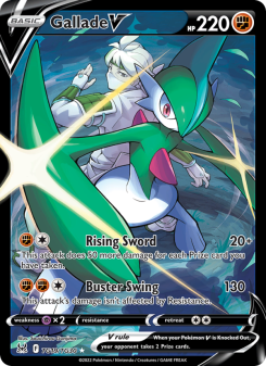 Gallade V - pokemon TCG Card