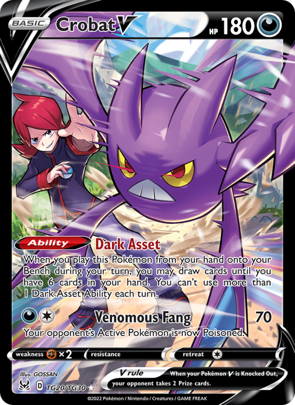 Crobat V - Pokémon TCG Card