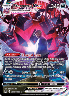 Eternatus VMAX - pokemon TCG Card