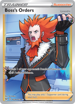 Boss's Orders - pokemon TCG Card