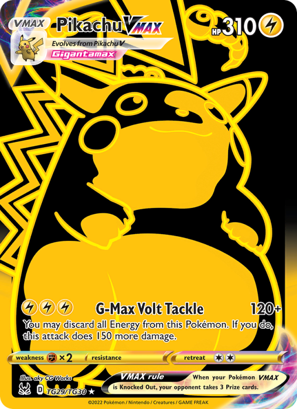 Pikachu VMAX - Pokémon TCG Card