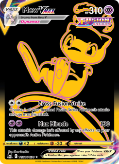 Mew VMAX - pokemon TCG Card
