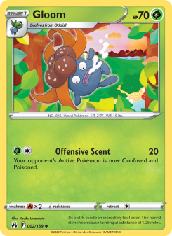 Gloom - pokemon TCG Card