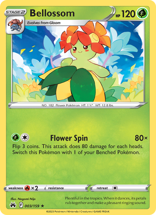 Bellossom - Pokémon TCG Card