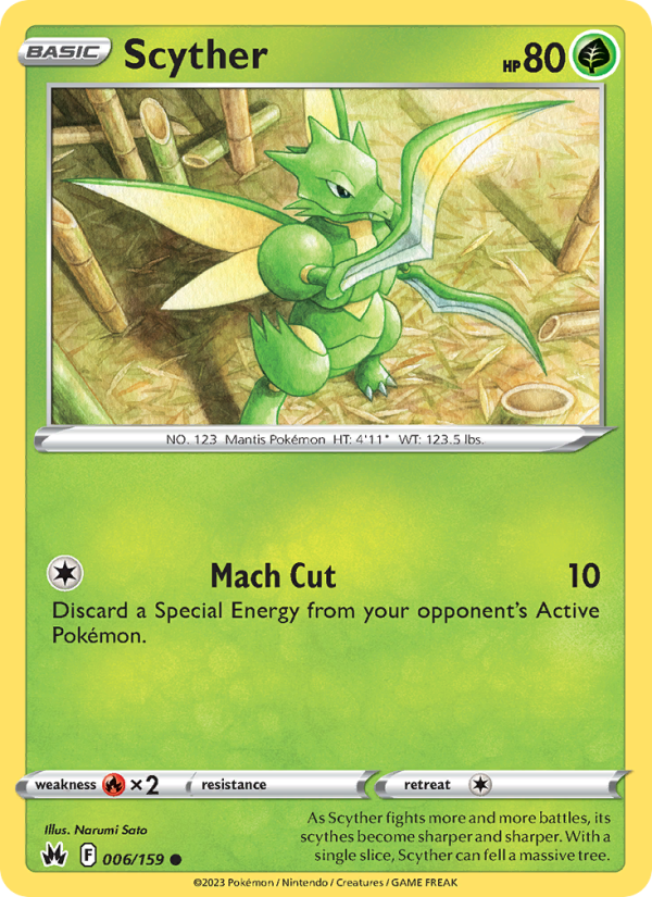 Scyther - Pokémon TCG Card