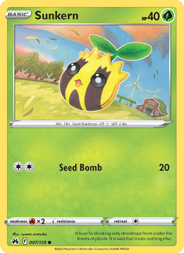 Sunkern - Pokémon TCG Card