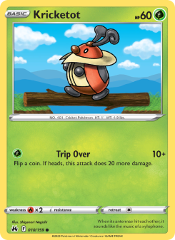 Kricketot - pokemon TCG Card