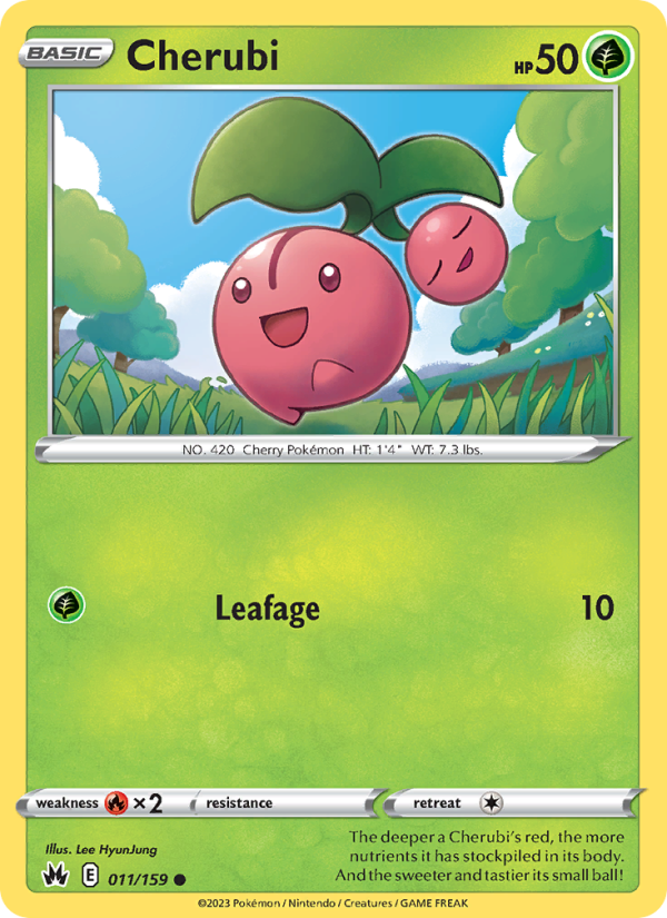 Cherubi - Pokémon TCG Card