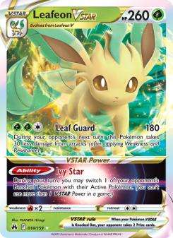 Leafeon VSTAR - pokemon TCG Card