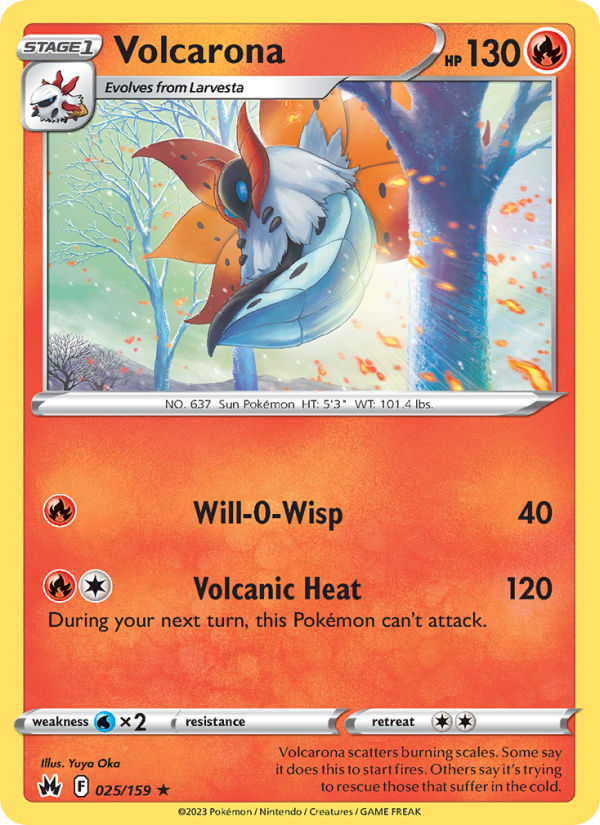 Volcarona - Pokémon TCG Card