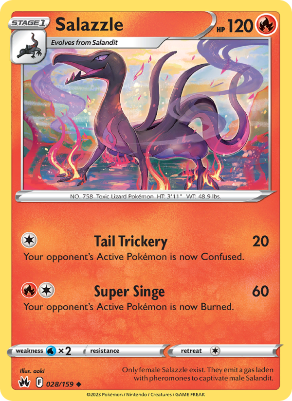 Salazzle - Pokémon TCG Card