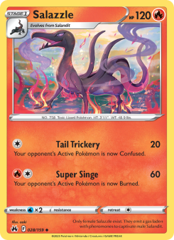 Salazzle - pokemon TCG Card
