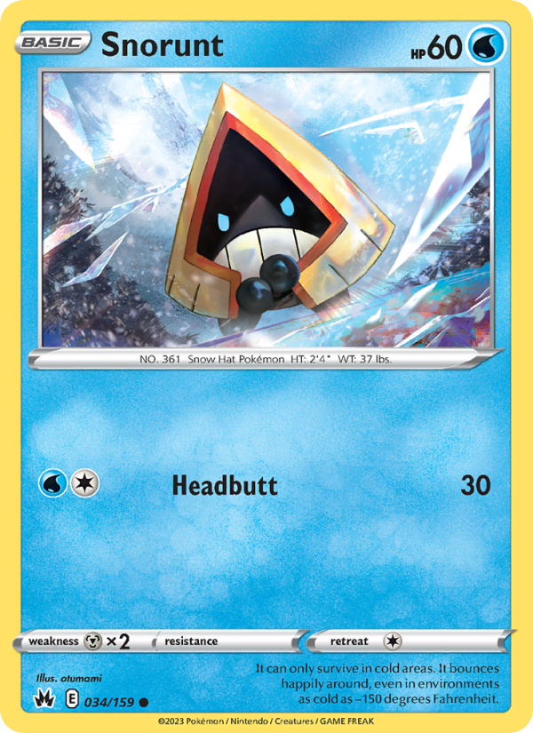 Snorunt - Pokémon TCG Card