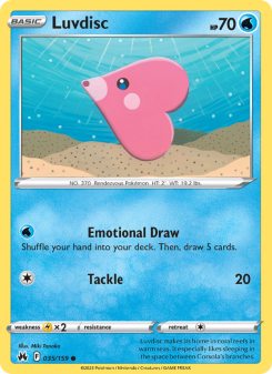 Luvdisc - pokemon TCG Card