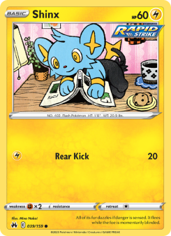 Shinx - pokemon TCG Card