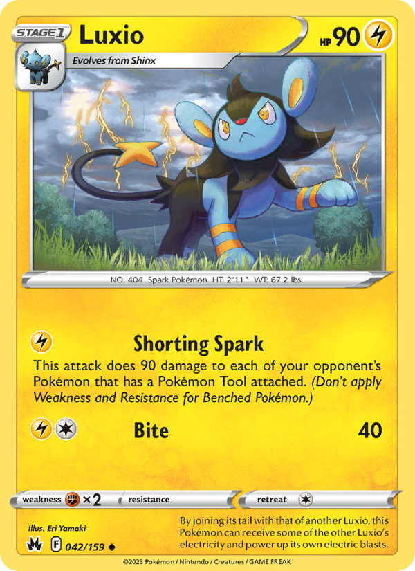 Luxio - Pokémon TCG Card