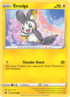 Emolga - pokemon TCG Card