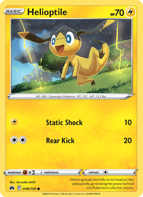 Helioptile - Pokémon TCG Card