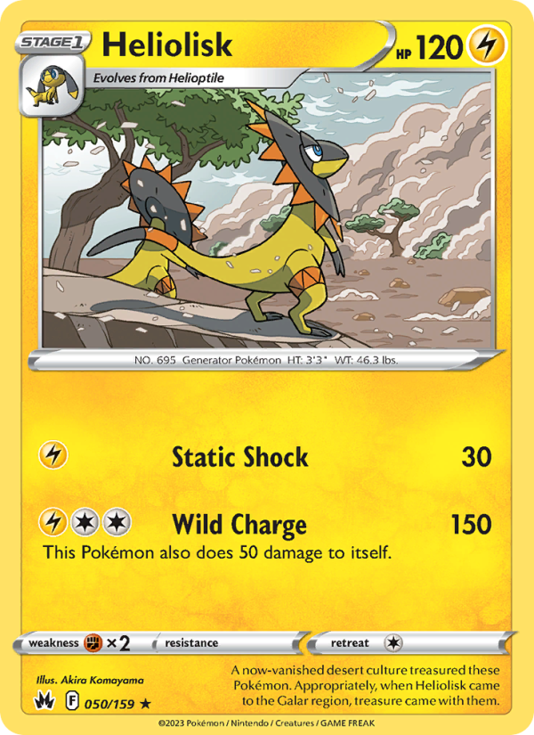 Heliolisk - Pokémon TCG Card