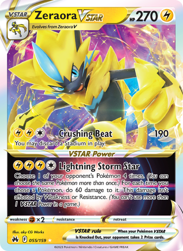 Zeraora VSTAR - Pokémon TCG Card