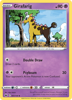 Girafarig - pokemon TCG Card