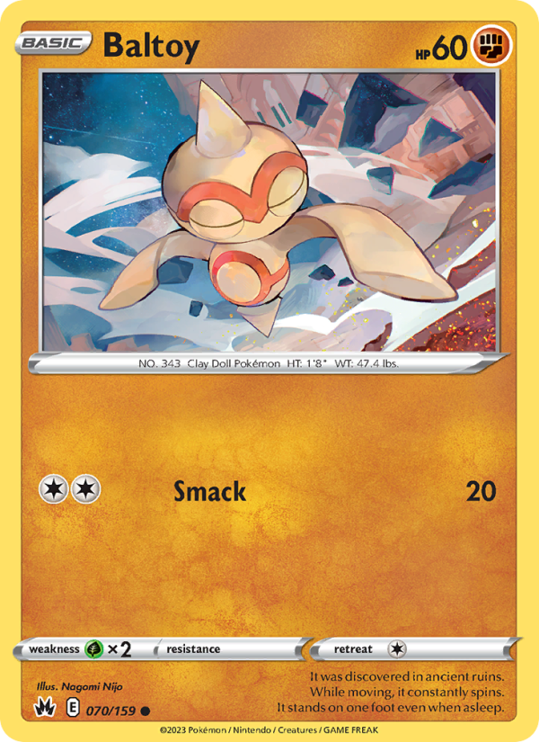 Baltoy - Pokémon TCG Card