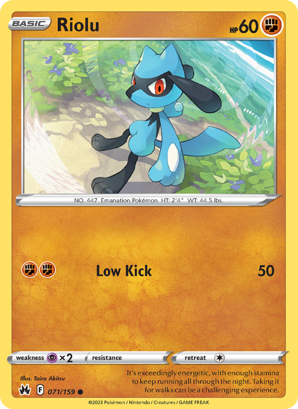 Riolu - Pokémon TCG Card