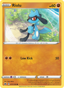 Riolu - pokemon TCG Card