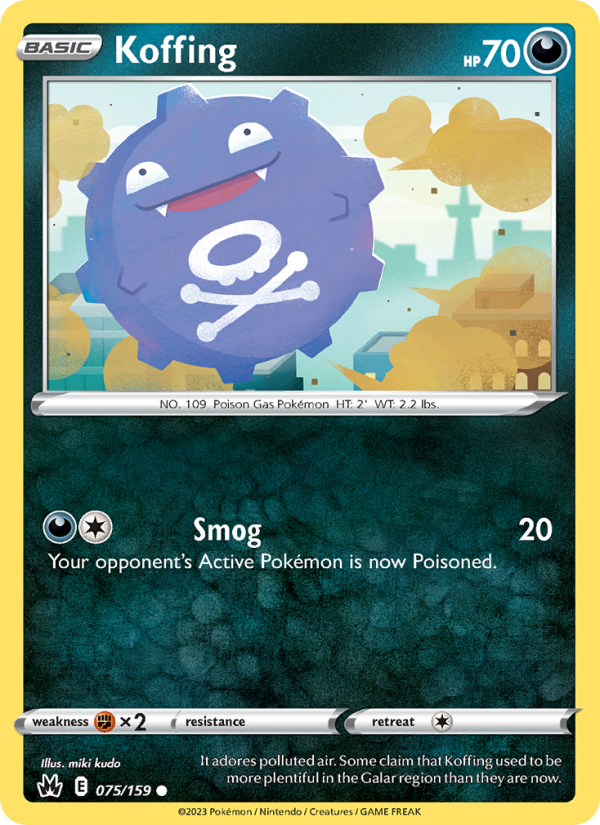 Koffing - Pokémon TCG Card