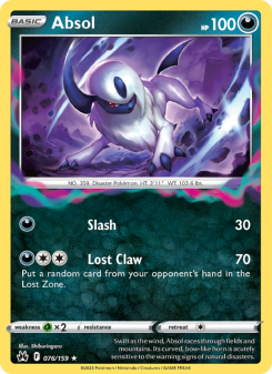 Absol - pokemon TCG Card