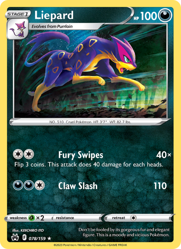Liepard - Pokémon TCG Card