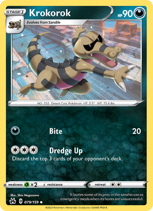 Krokorok - Pokémon TCG Card