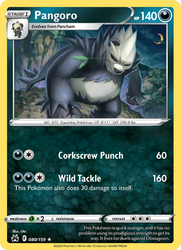 Pangoro - Pokémon TCG Card