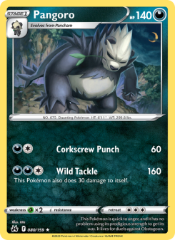 Pangoro - pokemon TCG Card