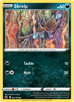 Skrelp - pokemon TCG Card