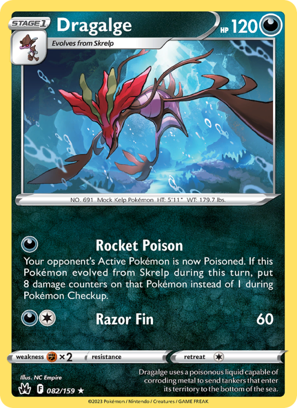 Dragalge - Pokémon TCG Card