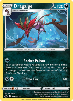 Dragalge - pokemon TCG Card